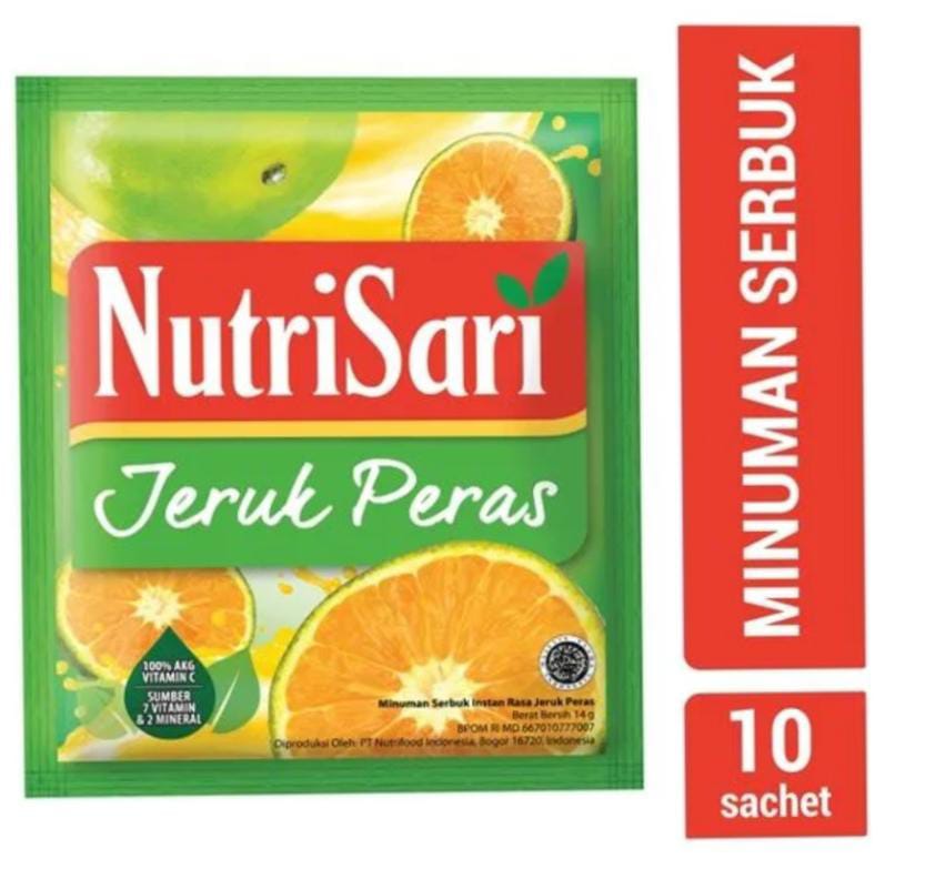 Nutri Sari jeruk peras Rtg @10