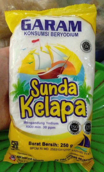 Garam Sunda kelapa 250gr